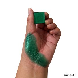 Professional super shine multi-chrome eyeshadow,Handmade and long-lasting chameleon holographic eyeshadow,100% Vegan and Cruelty Free special colors,26mm Smooth and Highly Pigmented shade (shine-12)