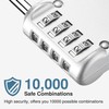 Puroma 1 Pack Combination Lock for Locker 4 Digit Outdoor