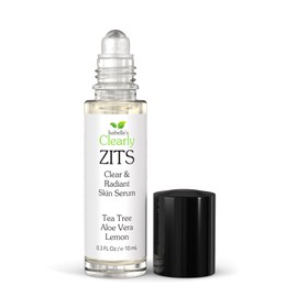 Isabella's Clearly ZITS, Gentle All Natural Acne Treatment for Clear Skin. Protect Dry Skin, Moisturise, Heal Irritation, Prevent Scars. Face Spot Treatment with Tea Tree, Lemon, Aloe Vera (10ml)