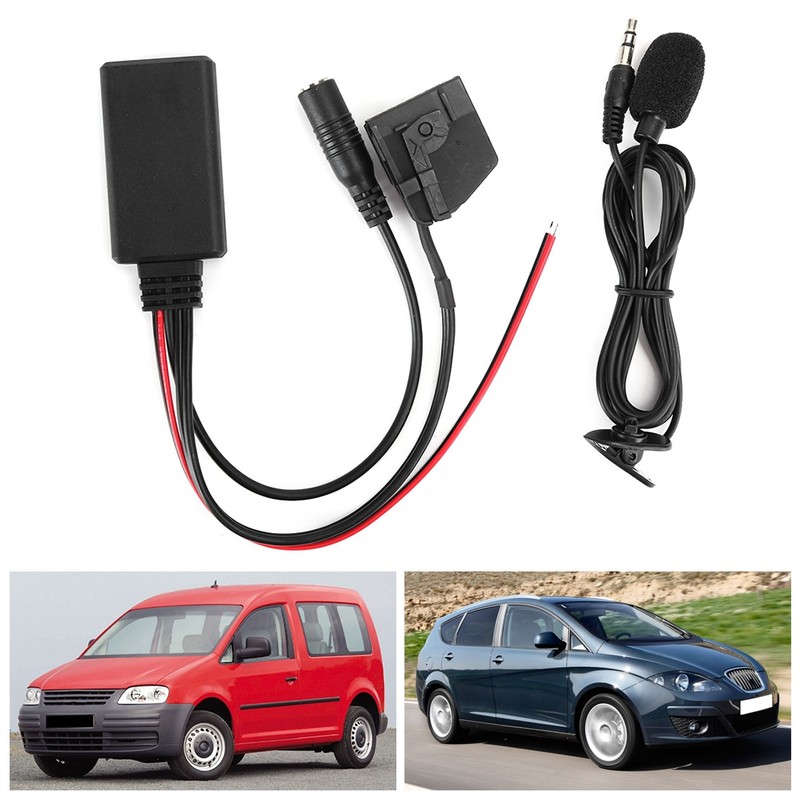 18Pin MFD2 RNS2 Bluetooth Adapter Radio Wireless Aux Cable Fit