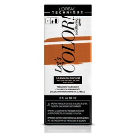 L'Oréal Technique Let's Color! Conditioning Gelee Permanent Hair Color | High Impact Multi-Dimensional Color | Conditioning Formula | Smooth Application | For All Hair Types | English Duchess
