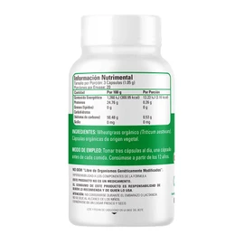ORGANIC SIDE WHEATGRASS ORGÁNICO 350MG 60 CAPSULAS
