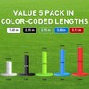FINGER TEN Golf Tees Rubber Golf Tee Long Short Range