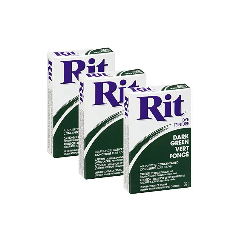 RIT All Purpose Powder Dye - Dark Green - 31.9g