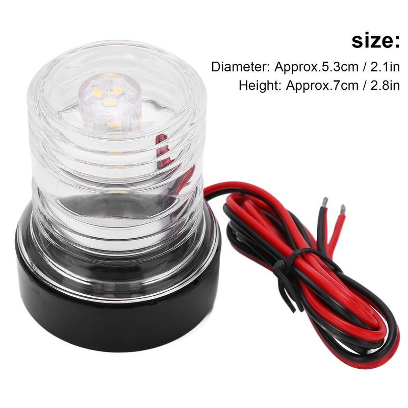 5W DC12V‑24V 360 Degree All Round Boat Light High Brightness