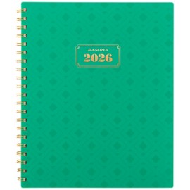 AT-A-GLANCE 2026 Planner, Weekly & Monthly, 8.5" x 11", Large, BADGE, Geo (1753G-905-26)