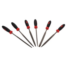 6pc Needle File Set for Hobby Craft Wood Ceramic Metals – Total Length 140mm
