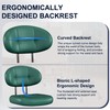 Misolant Drafting Chair, Armless Tall Office Chair with Footrest Ring