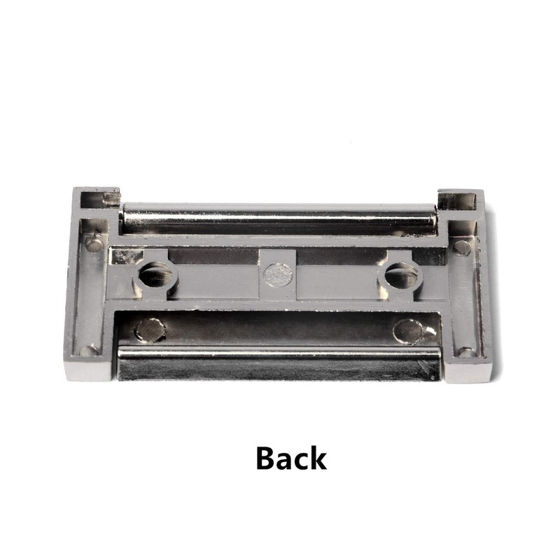 5 Pack - Brushed Nickel Recessed Sliding Door Handle Covered