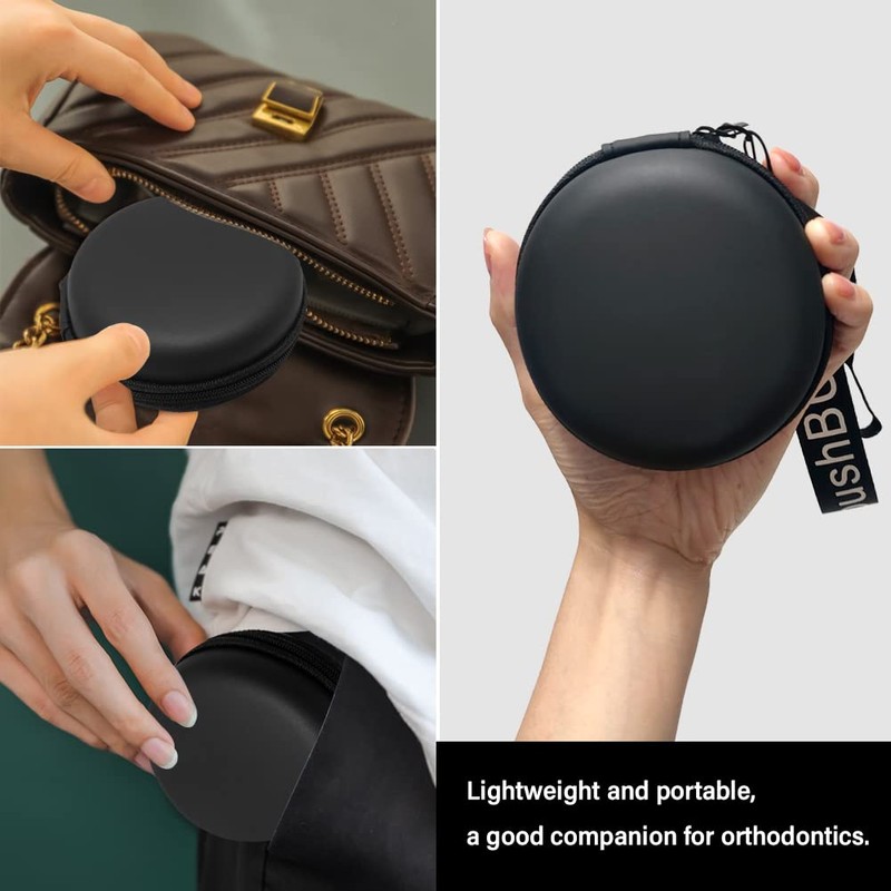 Gxamz Orthodontic Retainer Organizer Bag Aligner Case Travel Pack Mouth