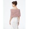 BEAUTELICATE Faux Fur Scarf Stole Bolero Fur Women For Women