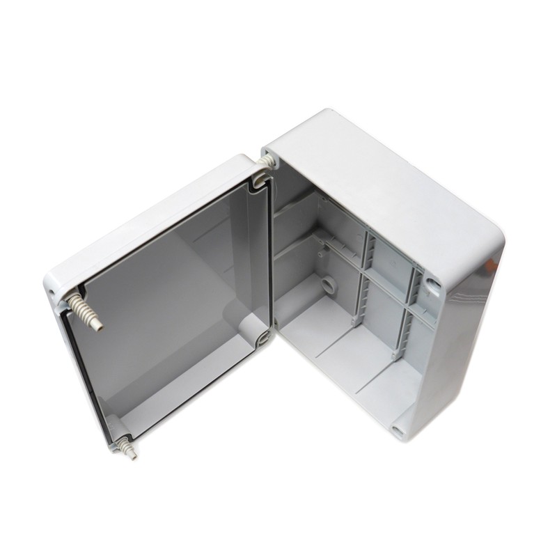 240x190x90 Waterproof Junction Box with Smooth Walls IP56 Adaptable Box
