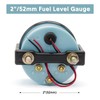 BREADEEP 2" Universal Fuel Gauge Kit, E-1/2-F Pointer Fuel Level