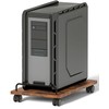 Akxomel Mobile CPU Stand, Computer Tower Stand with 4 Caster
