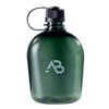 A.Blöchl Feldflasche US GEN II 1 Liter in tranparenten Design (21 x 12 x 6,5 cm/Oliv)