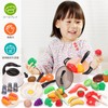 Cute Stone Pretend Play Kitchen Set, Educational Toys, 44 Piece
