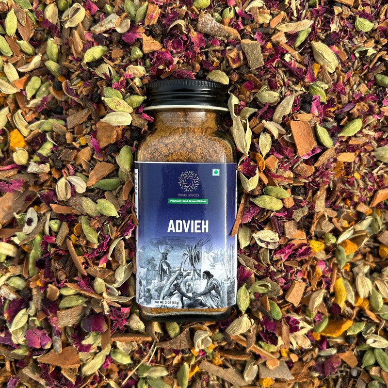 Pipar Spices Advieh - Persian Spice Blend, Glass Bottle, 2