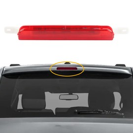 Dasbecan LED 3rd Third Brake Light Center High Mount Stop Light Compatible with 2008-2019 Dodge Grand Caravan 2008-2019 Chrysler Town & Country Replaces# 68083906AC 68083906AB