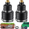 Qualirey 2 Pack Pest Control Exhaust Pipe Attachment Transport Exhaust
