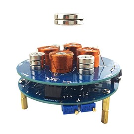 PROTOW Magnetic Levitation Kit Push Type Magnetic Suspension Simulation System DIY Max Load-Bearing 150g Platform for Magnetic Levitation Machine