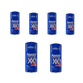 Arrid XX Extra Dry Solid Regular Antiperspirant Deodorant, 2 Ounce. (Value Pack Of 6)