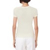 AllSaints Women's June Tee, Gardenia Cream