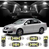 13 Pieces Interior LED Lights Replacement for Volkswagen VW GOLF