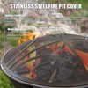 Fire Pit Spark Screen, Upgraded 30 Inch Outdoor Fire Pit