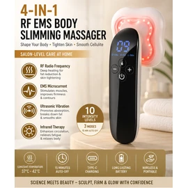 Body Beauty Massager for Home Spa Care – Rechargeable EMS RF Warming Tool for Relaxation & Skincare Routines