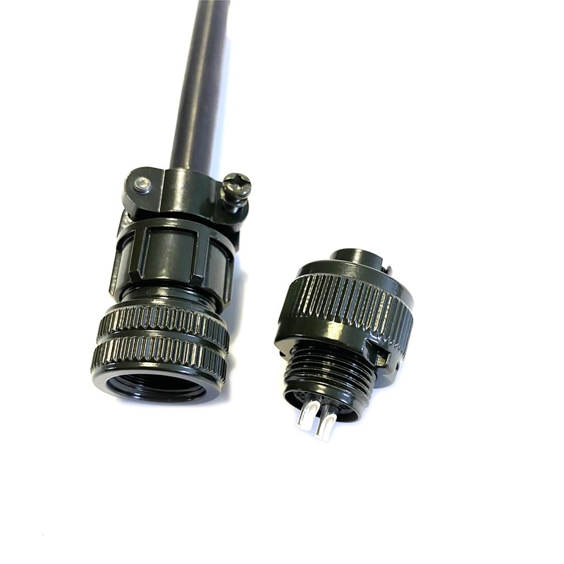 MS3106A10SL-4S Industrial Circular Connector, MIL-DTL-5015 Series Threaded Connector 2 Pin