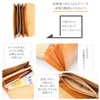RafiCaro Women's Long Wallet, Genuine Leather, Italian Leather, Large Capacity