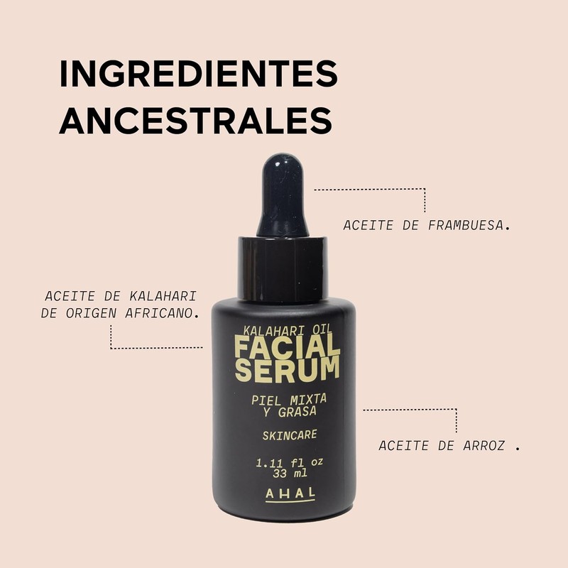 AHAL Serum Facial Aceite de Kalahari con Vitamina E 33