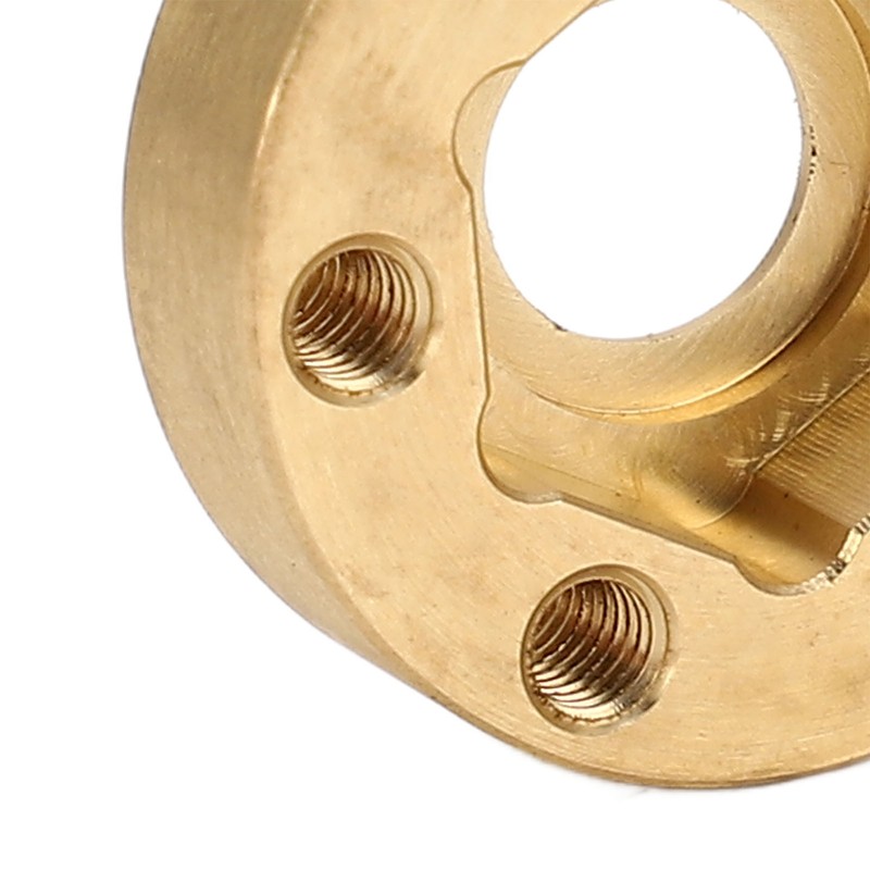 4PCS RC Wheel Hex Hub Adapter 1.9 2.2in Rustproof Widen