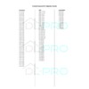 DL-pro Door Seal for Constructa 489162 00489162 All-Round 8 Hook