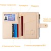Lumbor37 Funda para Pasaporte, Cartera con Bloqueo Rfid Caja de