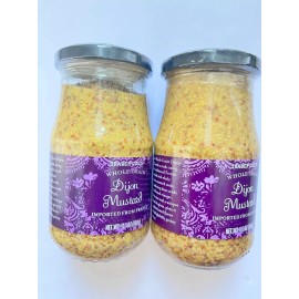 Trader Joe's 2 PACKS TRADER JOE'S WHOLE GRAIN DIJON MUSTARD EACH NET 12.3 OZ