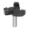 1/2in Shank Insert Style Spoilboard Bit 3 Blade T Shaped