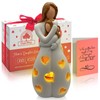 Mother's Day Gift Mother Daughter Hug Candle Holder Candle Light