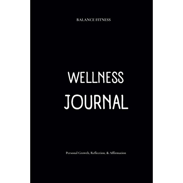 Wellness Journal: Undated Log, Gratitude, Daily Energy and Mood Tracker,
