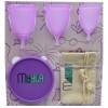 Set De 3 Copas Menstruales Myyla Cup + Vaso +