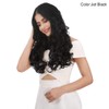 REECHO 24" Curly Wavy 4 Pieces Set Thick Clip in