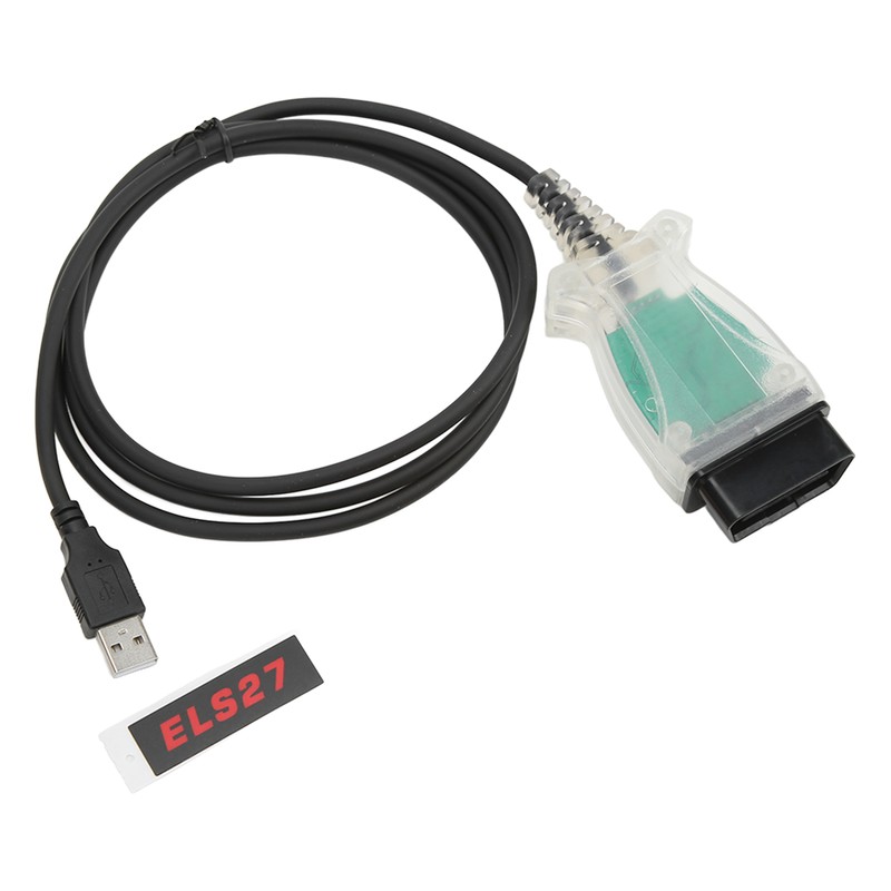 OBD2 Diagnostic Cable for ELS27 Wearproof Scanning Adaptor Replacement for