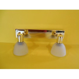 ITC *CASE OF 12 VOLT DECORATIVE WALL MOUNT DUAL LIGHT 39150 BR/101 FREE SHIP