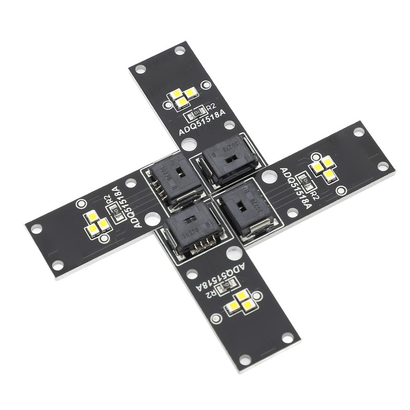 4Pcs CSL Yellow DRL LED Modules 5W Beads 1500AM Stable