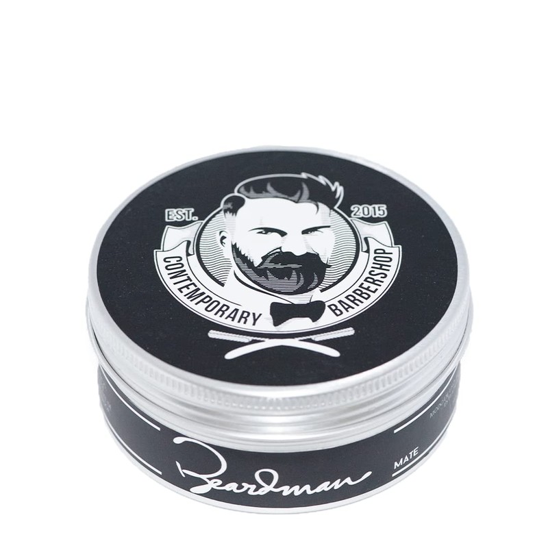 BEARDMAN - Pomada Strong, Base de Agua, Peinado Fijado y