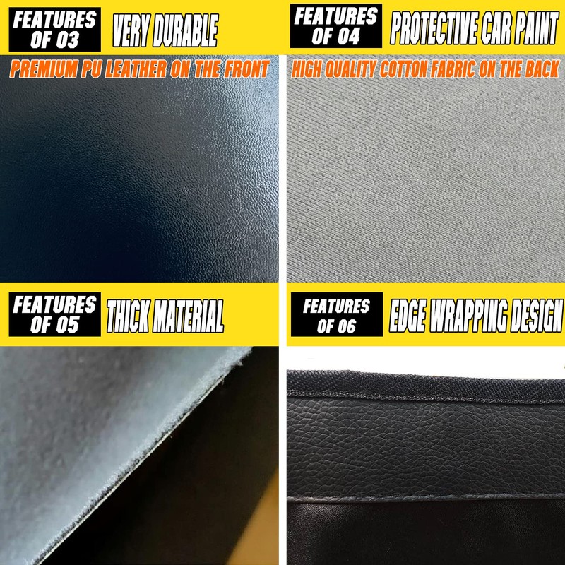 Thicker Fender Covers for Mechanics with Strong Magnet and Hooks