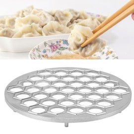 37 Holes Dumpling Maker Russian Ravioli Maker Dumpling Pelmeni Ravioli Cutter Food Making Mould Tool Pelmeni Meat Dumplings (Silver)