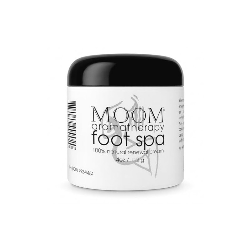 MOOM Crema y loción de spa para pies, talones agrietados