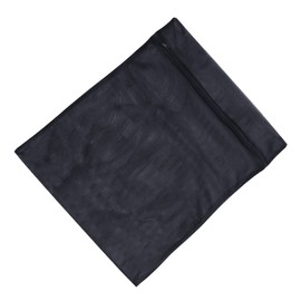 Gatuida 6Pcs Mesh Washing Bags Polyester Laundry Bags for Zipper Pouches for Clothes Protection for Travel Home Use Black