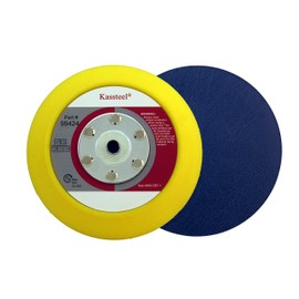 Kassteel 99424 5" PSA Back Up Pad for Makita Sander 16mm Thick Soft for Stone Metric Thread M8x1.25 1 Pad